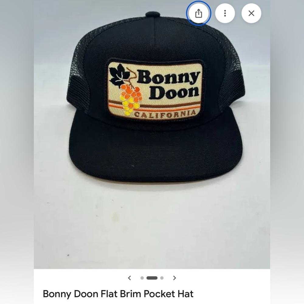 Bart Bridge Boony Doon California Pocket Trucker Hat